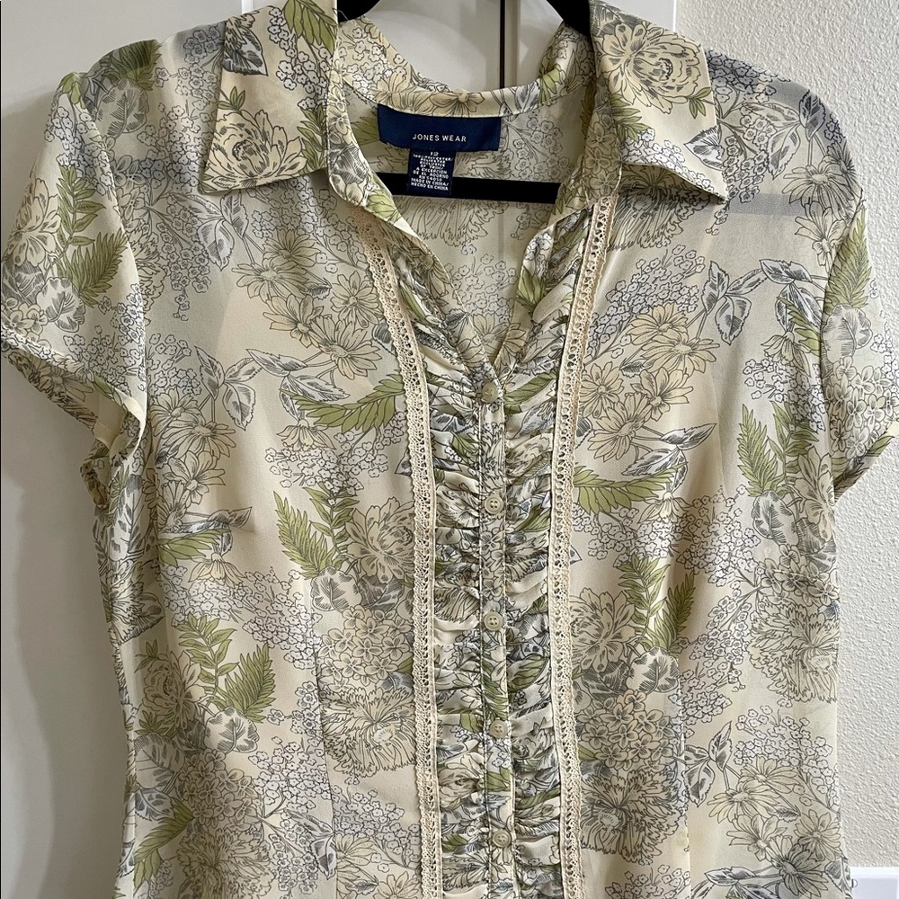 Jones Wear Yellow Delicate Top